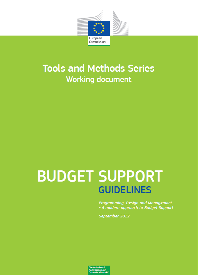 Budget Support Guidelines