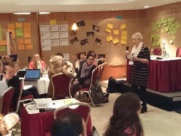 Conference participants in Brussels