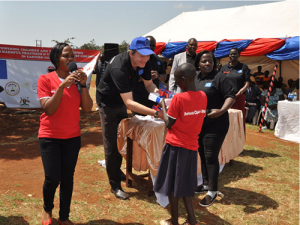 Ambassador Schmidt at celebrations marking Day of the African Child