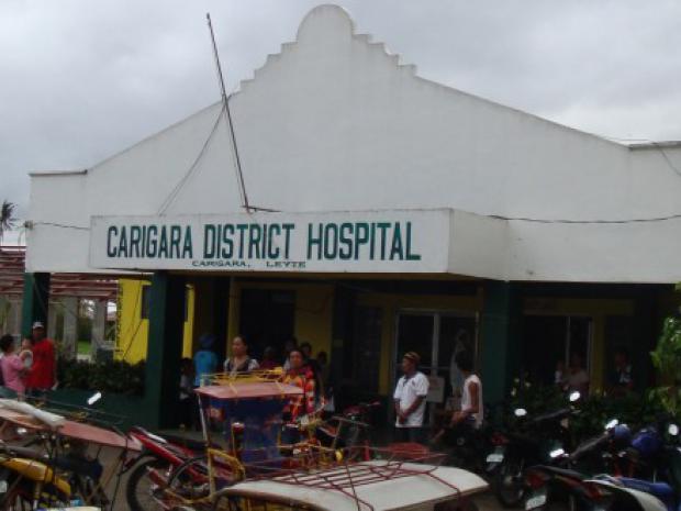 Carigara District Hospital with the Huginn X1 hovering above.Photo: DanOffice