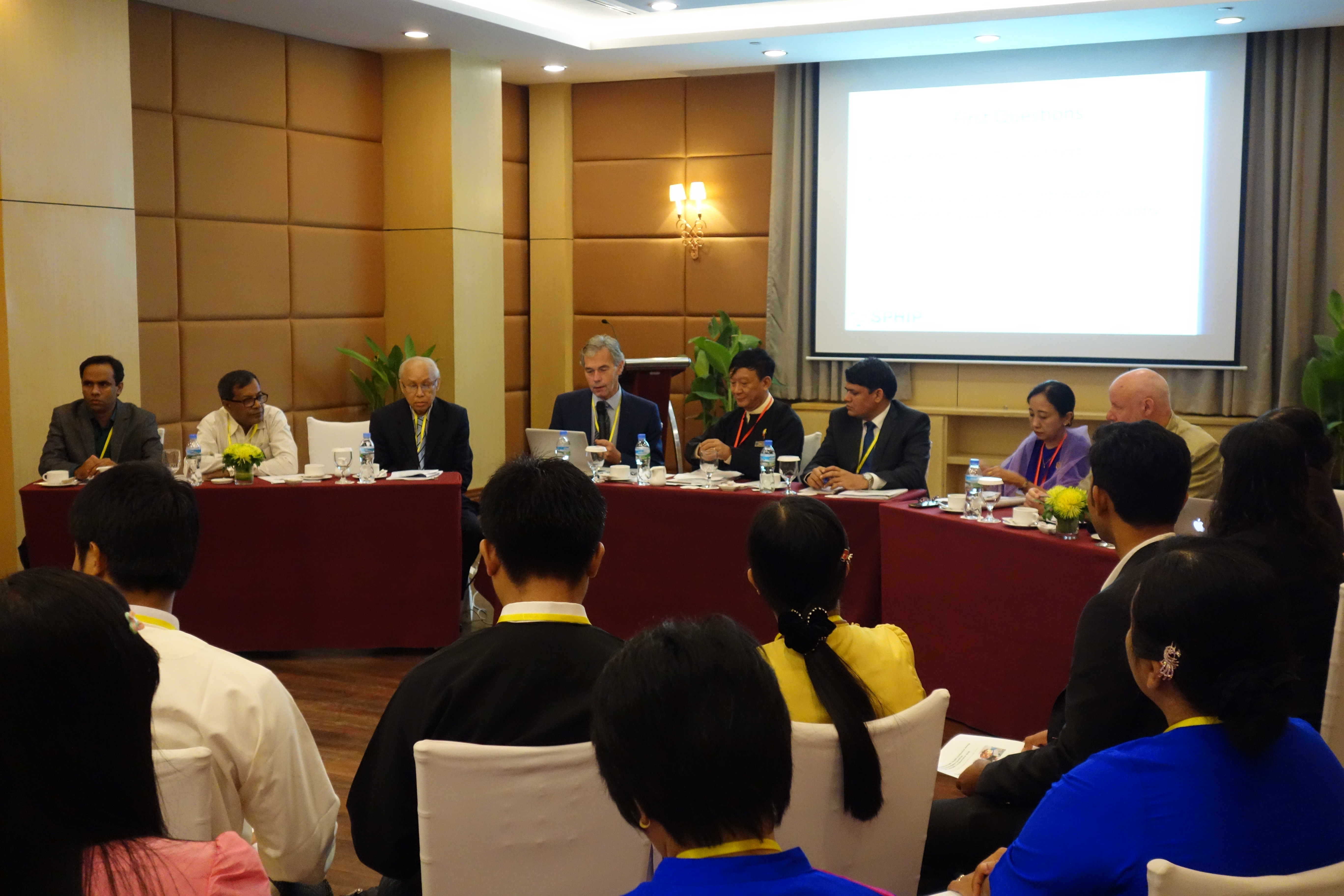 SPHIP Round Table at Greater Mekong conference
