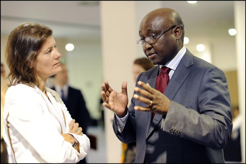 Donald Kaberuka and Prof Ngaire Woods/Pietro_Naj-Oleari