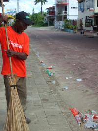 Street Cleaning in Paramaribo