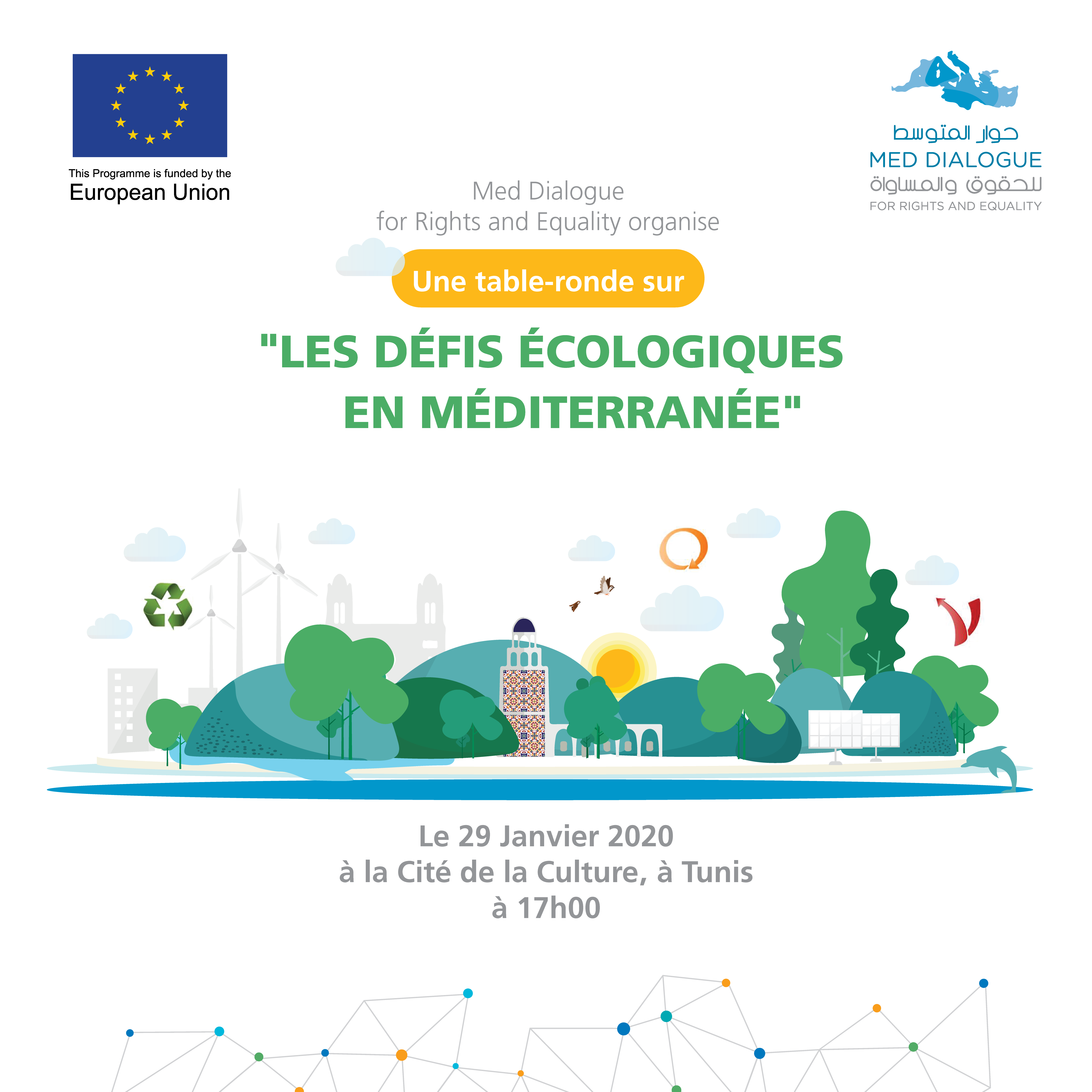Table-ronde sur "Les défis écologiques en Méditerranée"