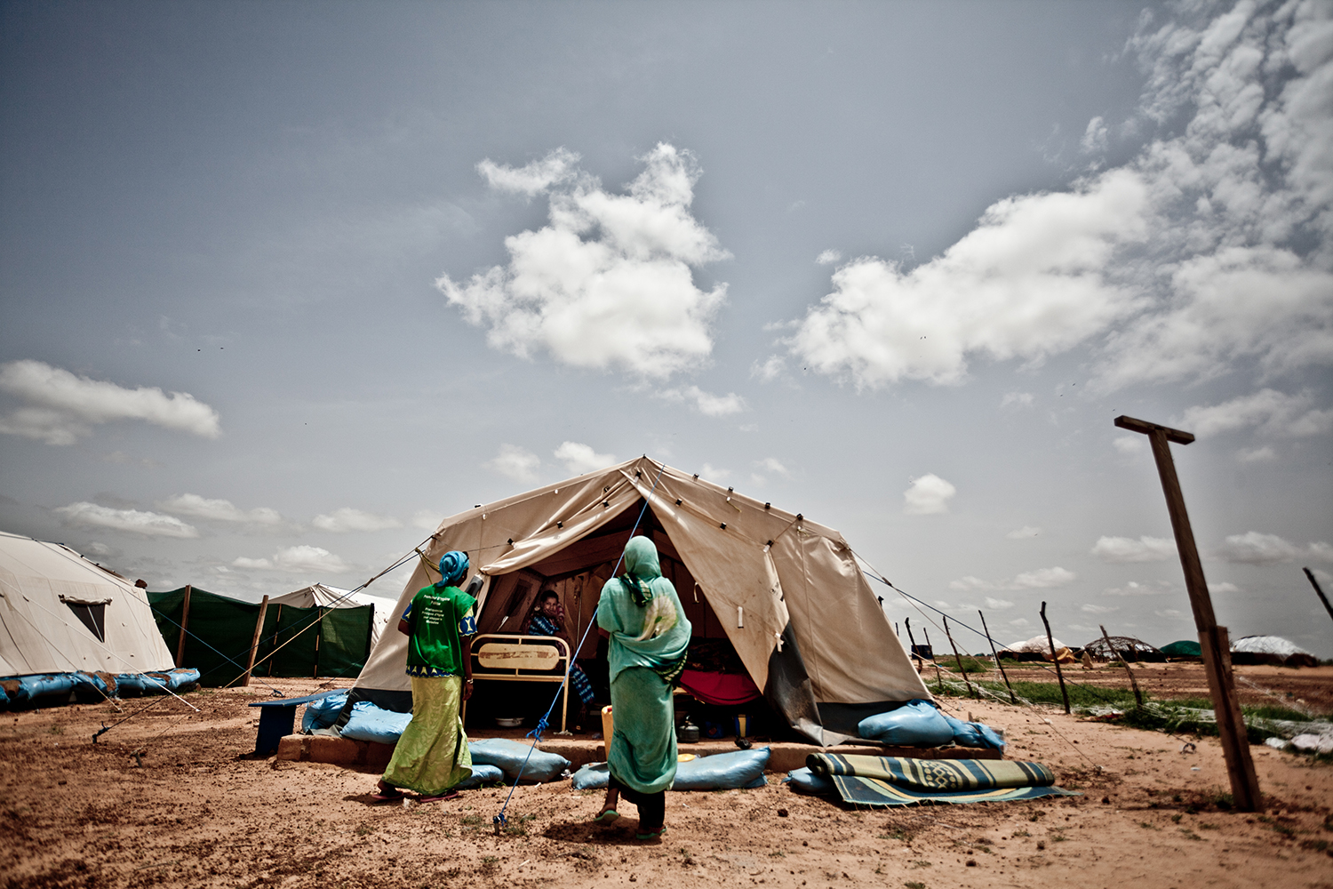 Refugee camp