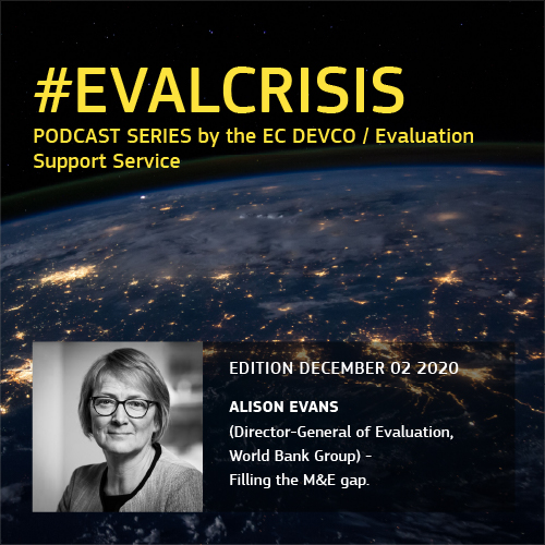 ESS Podcast Series 20: Alison Evans – Filling the M&E gap