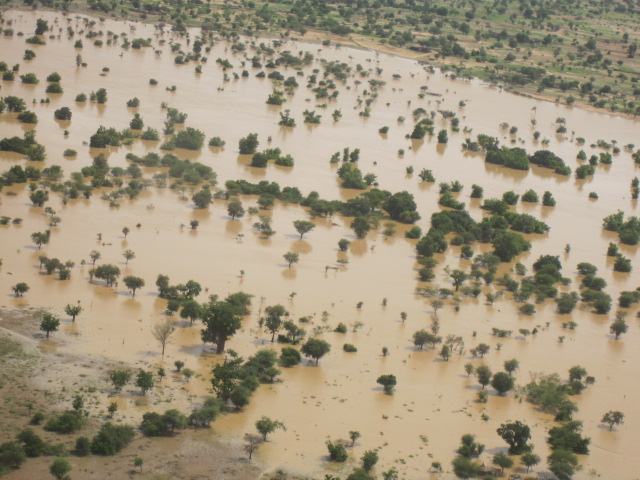 Flooding in Burkina Faso in 2010