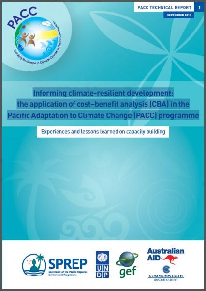 Informing climate-resilient development: the application of cost ...