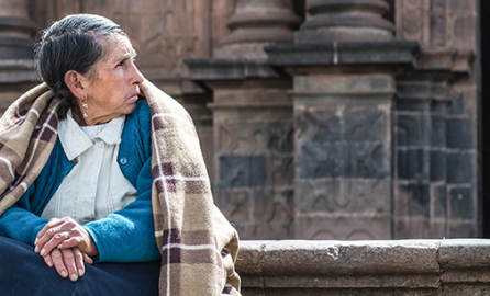 Woman in Peru