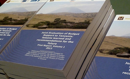 Pile of documents of the joint evaluation