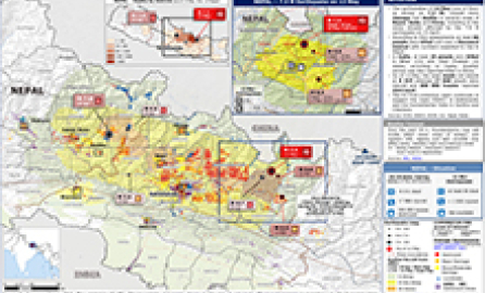 Picture of a map with data