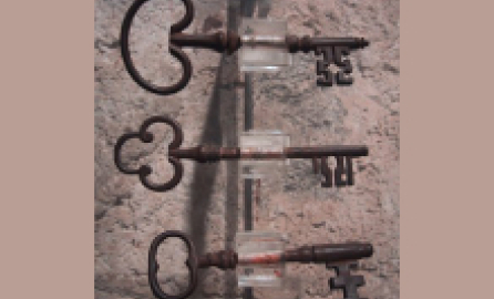 Photo of three keys with different formats