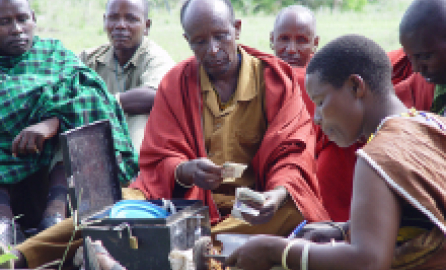 Photo of group of men taken from one of the videos
