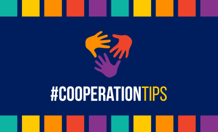 Visual for #CooperationTips series