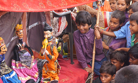 puppet show india