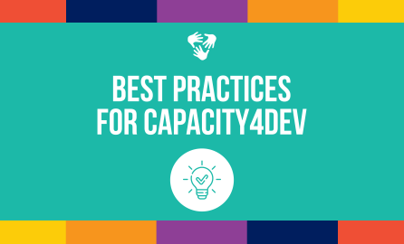 Banner for the Best Practices for Capacity4dev group