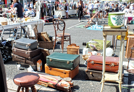 Emmaus reuse centre, France 