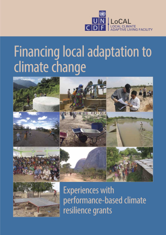 financing locally led adaptation to climate change