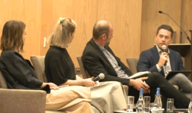 Panel at the WCEF 2022 Image of the panel in discussion at WCEF 2022 in Kigali