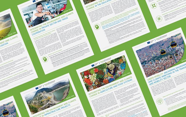 Quick tips for integrating the environment and climate change in development cooperation Quick tips for integrating the environment and climate change in development cooperation