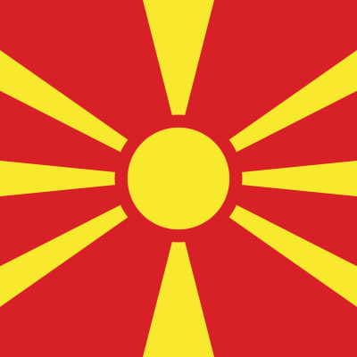 Flag of North Macedonia