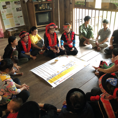 Community meeting in Vietnam