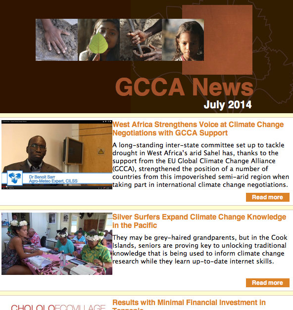 GCCA News - July 2014