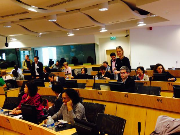 The Policy Forum on Development in Brussels. October 2014