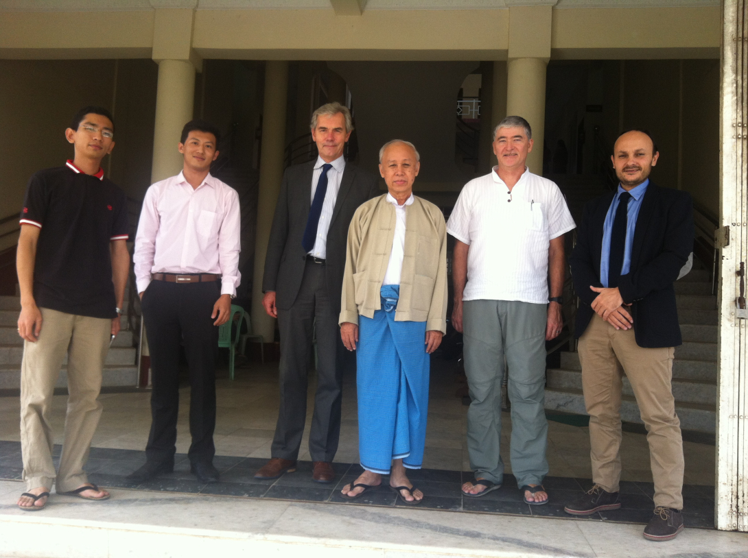 Helpage Myanmar Team and Monitoring Facility Team