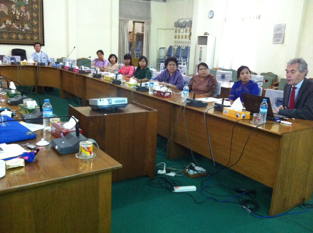 Full day meeting with project beneficiary University of Public Health