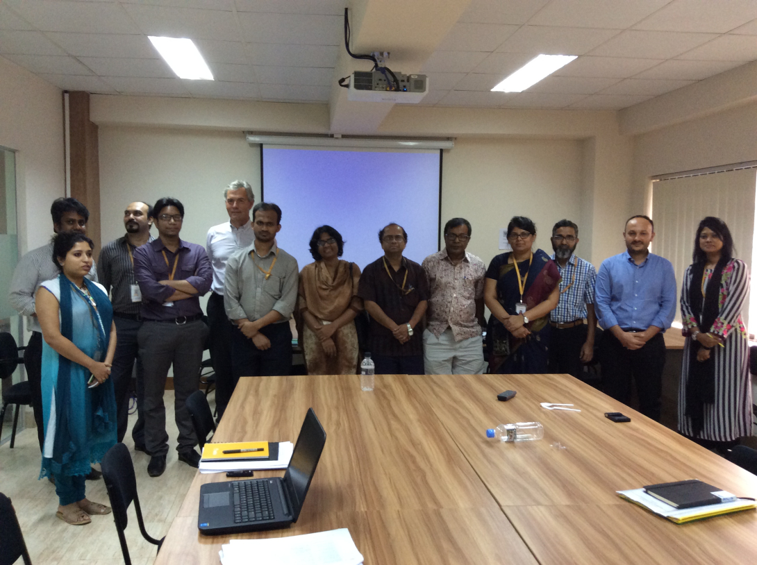 Both team of EU funded projects after a herlpful and worthy day of M&amp;E and communication session