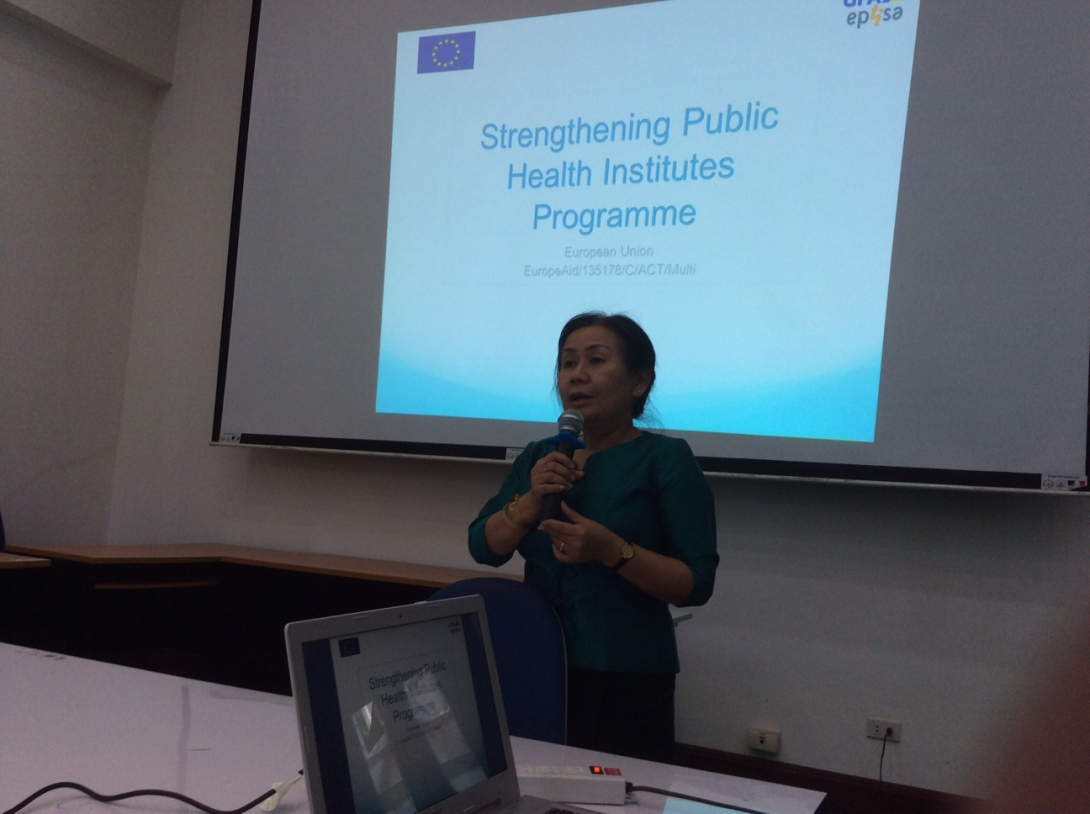 Presentation of Dr. Vanphanom SYCHAREUM