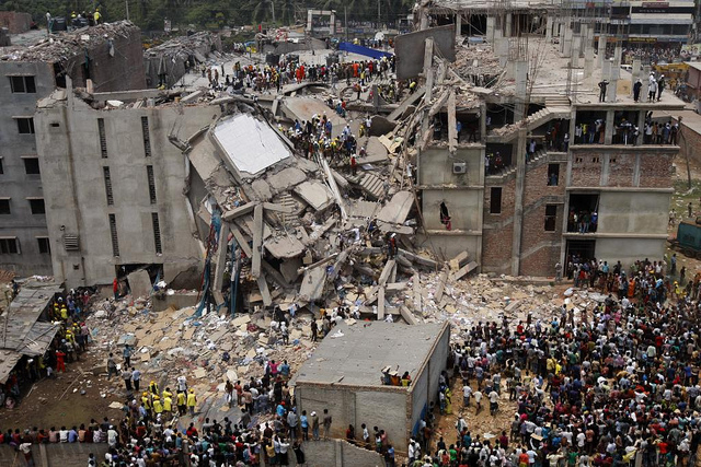 Savar Building Collapse - Credit: Rijans via Creative Commons
