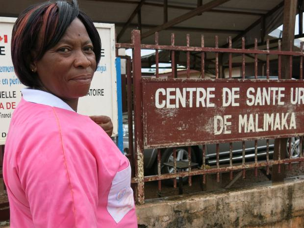 Marie Claude Zukundi, Chef du Centre de Santé de Malimaka. (c) Júlia Serramitjana / Oxfam