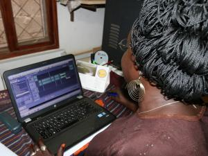 Radio interview audio editing