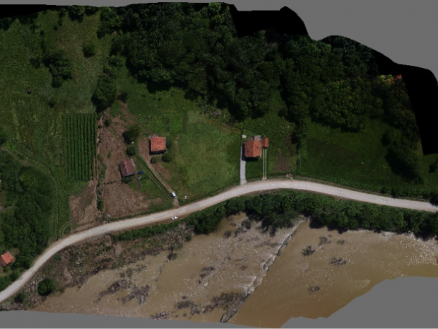 Ortho-rectified mosaic processed from imagery captured via ICARUS UAV. Credit: ICARUS.