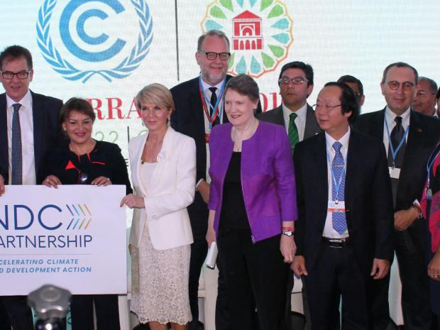 Director-General Manservisi. NDC Partnership high-level launch event.