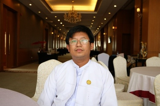 Dr.Lin Htin Kyaw, Township Medical Officer, Tharsi Township, Mandalay Region.