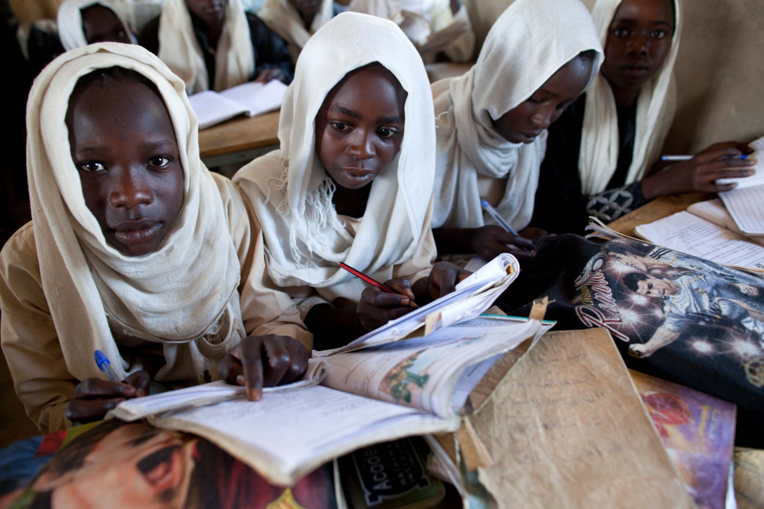 15 million primary school age girls are out of school worldwide