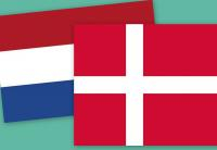 Denmark Netherlands Flags