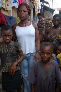 Residents in Port Harcourt, Nigeria