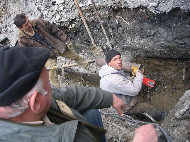 Laying Gas Pipelines