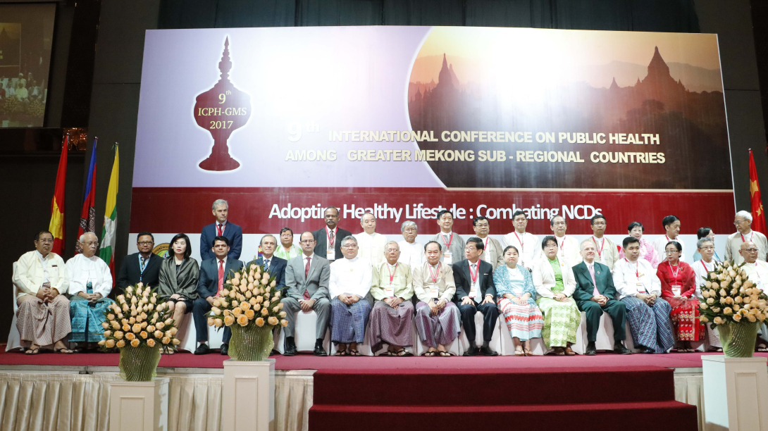 Photo group 9th ICPH in Yangon, Myanmar