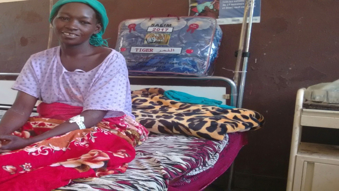 Awa 48h after the big surgery