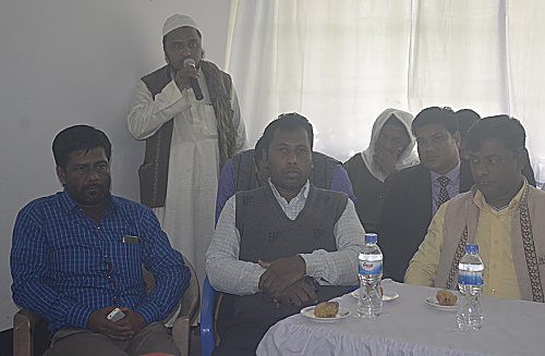 Local community speaking at the Health Dialogue