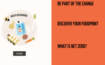 #Eat4Change website screenshot