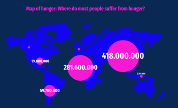 map of hunger