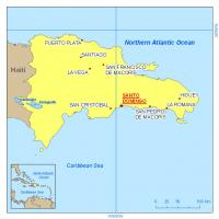 Map of Dominican Republic