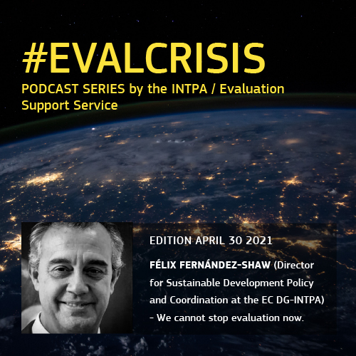 ESS Podcast Series 22: FÉLIX FERNÁNDEZ-SHAW - We cannot stop evaluation now