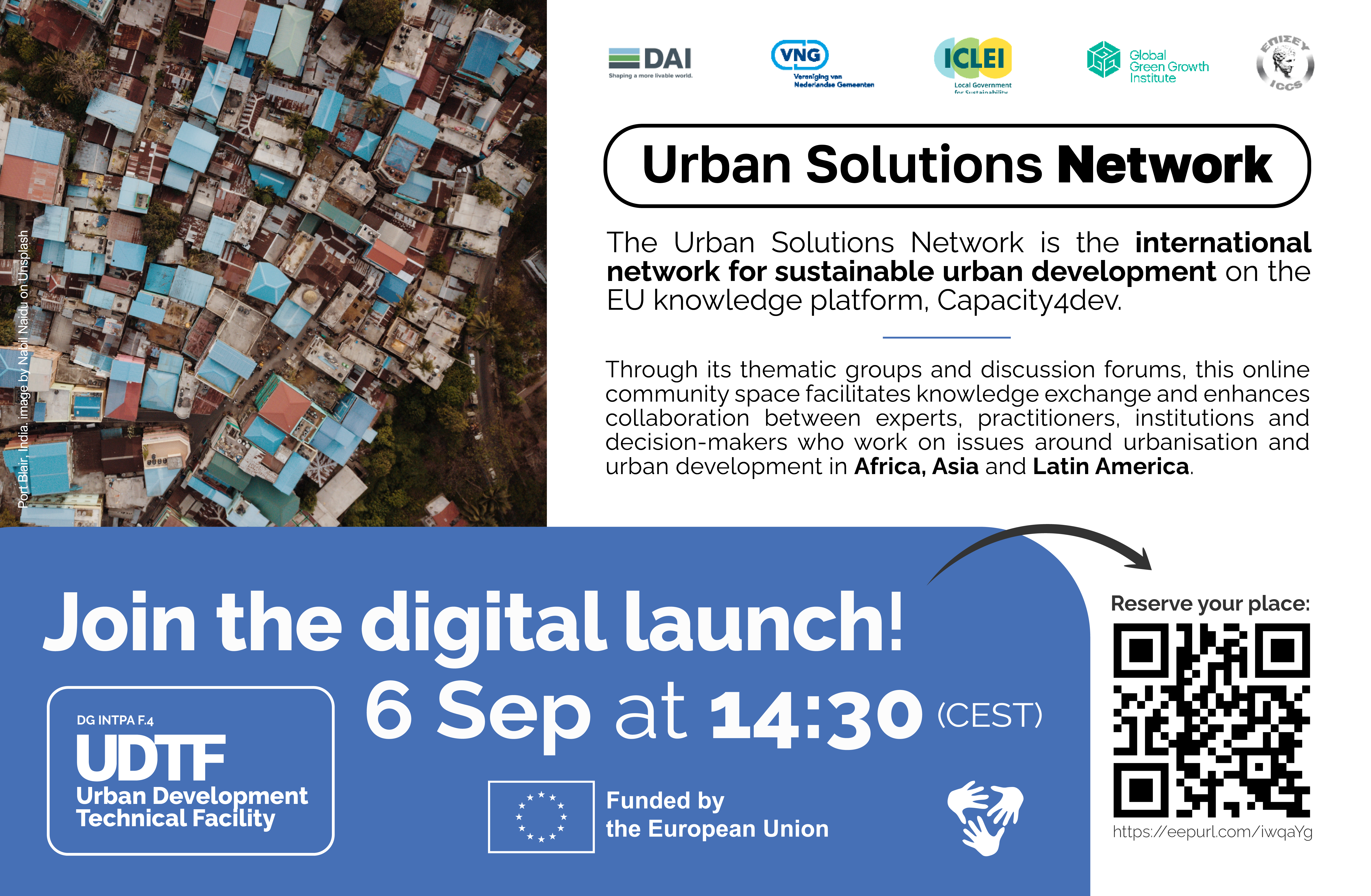 Urban Solutions launch leaflet